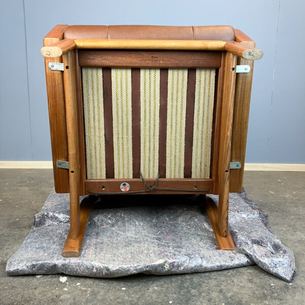 Loungechair Von Grete Jalk Fuer Glostrup Teak Und Leder 60er Jahre Mid-century Modern Design Style Retro Furniture