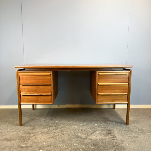 Schreibtisch Von Arne Vodder Fuer G. V. Mobler Teak 60er Jahre Mid-century Modern Design Style Retro Furniture
