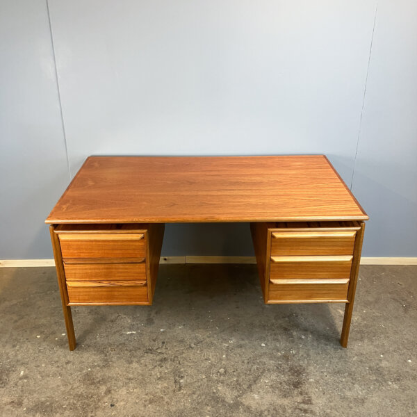 Schreibtisch Von Arne Vodder Fuer G. V. Mobler Teak 60er Jahre Mid-century Modern Design Style Retro Furniture