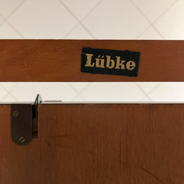 Ausziehbarer Esstisch Von Luebke Palisander 60er Jahre Mid-century Modern Design Style Retro Furniture