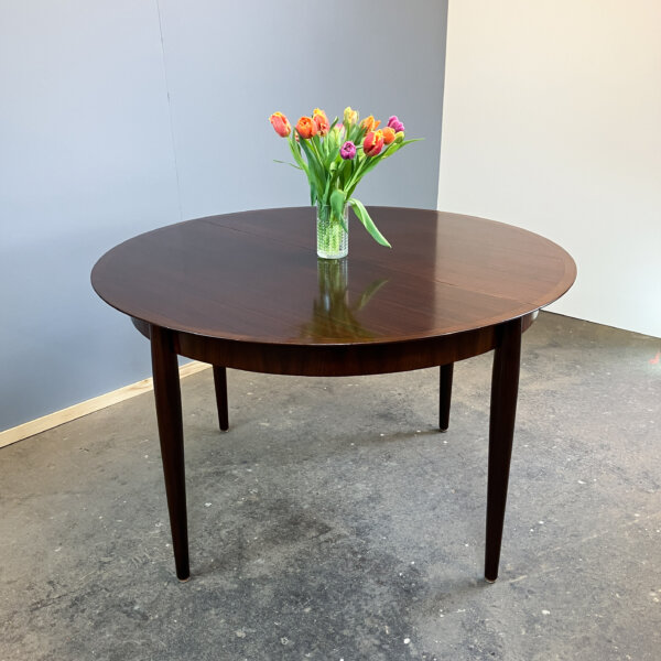 Ausziehbarer Esstisch Von Luebke Palisander 60er Jahre Mid-century Modern Design Style Retro Furniture