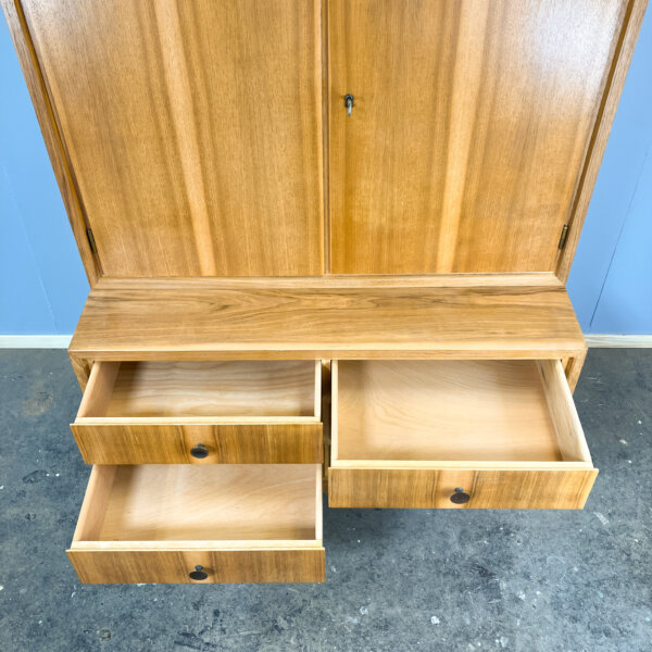 Kommode Schrankkombination Vonwk Moebel Nussbaum 60er Jahre Mid-century Modern Design Style Retro Furniture