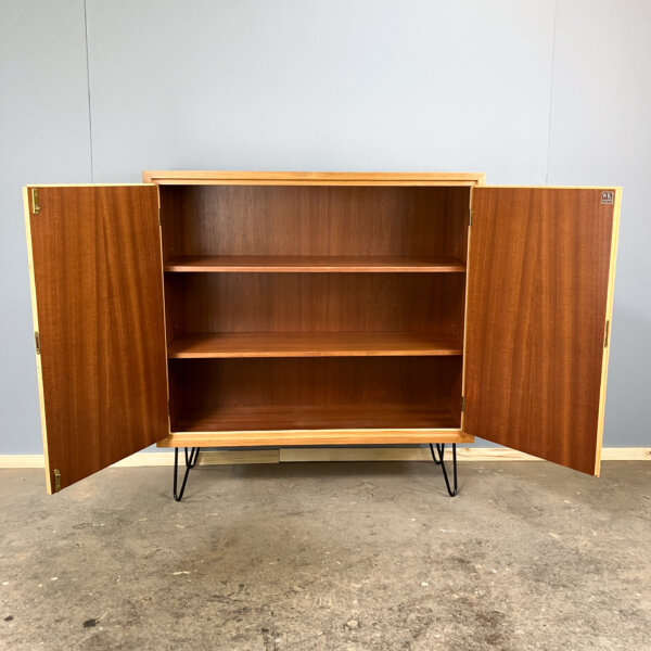 Schraenkchen Vonwk Moebel Auf Hairpinlegs Nussbaum 60er Jahre Mid-century Modern Design Style Retro Furniture