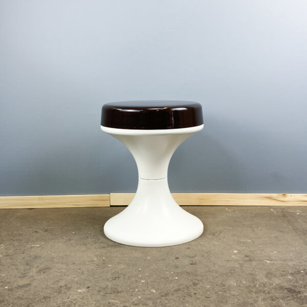 Space Age Hocker Von Emsa Kunststoff 70er Jahre Mid-century Modern Design Style Retro Furniture