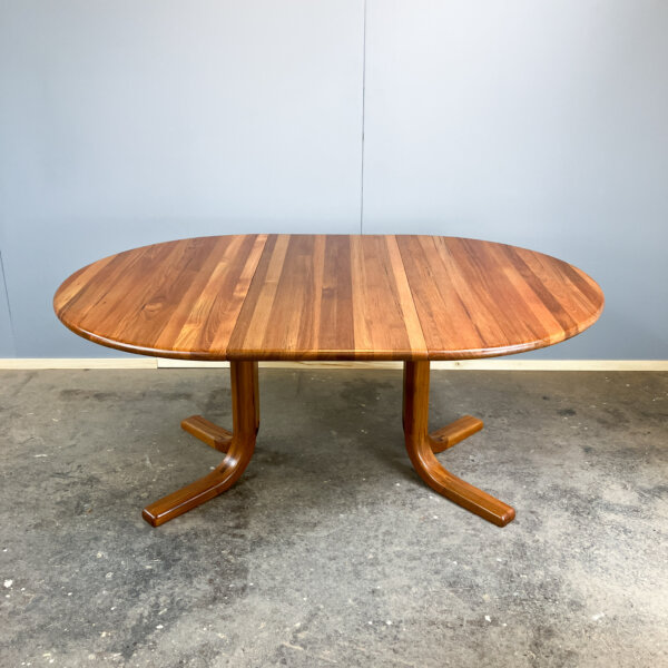 Ausziehbarer Esstisch Von Mikael Laursen Teak Massiv 60er Jahre Mid-century Modern Design Style Retro Furniture