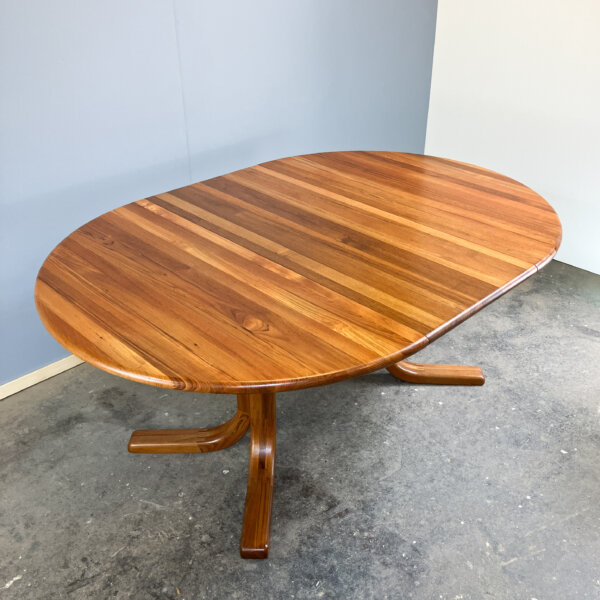 Ausziehbarer Esstisch Von Mikael Laursen Teak Massiv 60er Jahre Mid-century Modern Design Style Retro Furniture