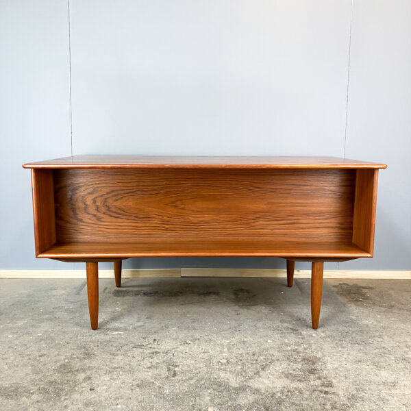 Daenischer Schreibtisch Von Svend Age Madsen Fuer Falster Teak 60er Jahre Mid-century Modern Design Style Retro Furniture