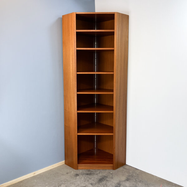 Eckregal Teak 60er Jahre Mid-century Modern Design Style Retro Furniture