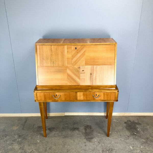Sekretaer Kirschbaum 40er Jahre Mid-century Modern Design Style Retro Furniture
