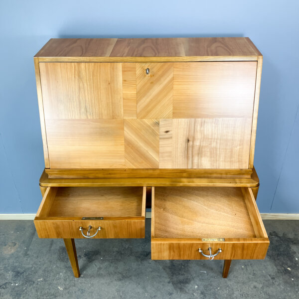 Sekretaer Kirschbaum 40er Jahre Mid-century Modern Design Style Retro Furniture