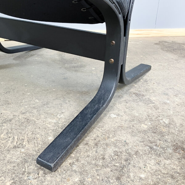 Siesta Chair Von Ingmar Relling Fuer Westnofa Leder Auf Buchenbugholz 60er Jahre Mid-century Modern Design Style Retro Furniture