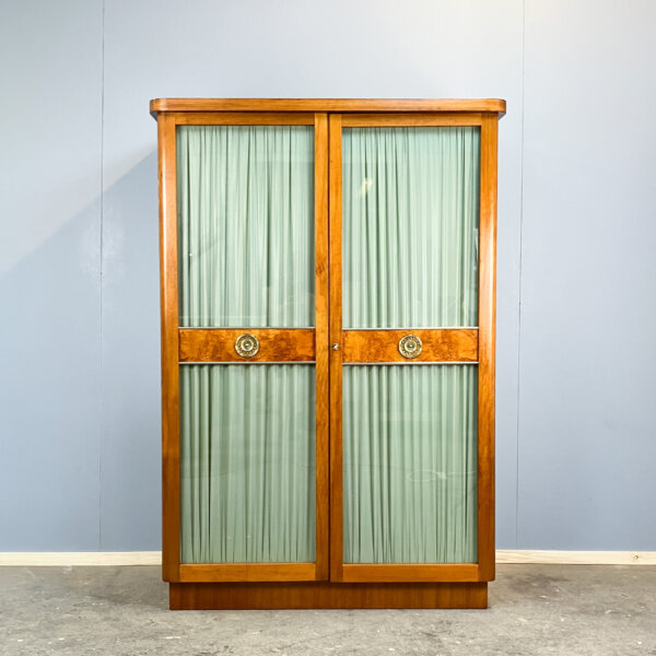 Art Deco Schrank Mit Glastueren Verschiedene Hoelzer 30er Jahre 03 Mid-century Modern Design Style Retro Furniture