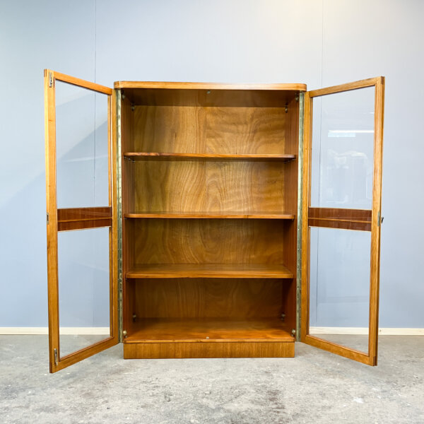 Art Deco Schrank Mit Glastueren Verschiedene Hoelzer 30er Jahre Mid-century Modern Design Style Retro Furniture