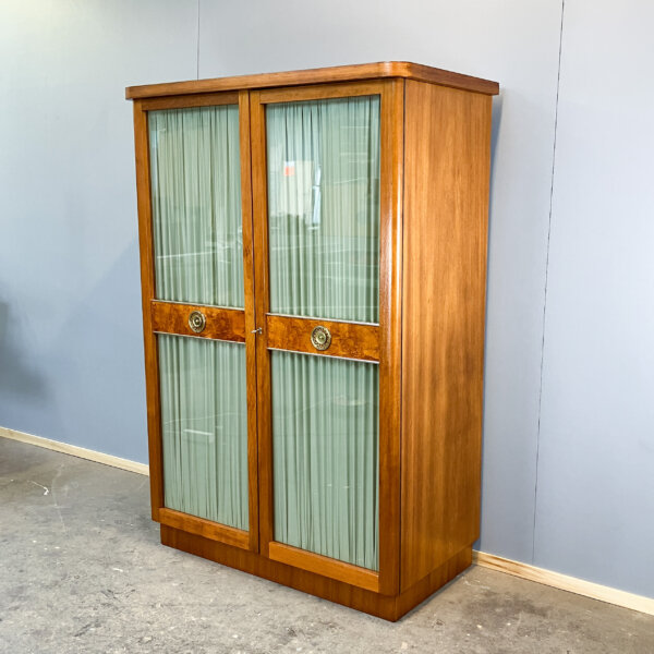 Art Deco Schrank Mit Glastueren Verschiedene Hoelzer 30er Jahre 11 Mid-century Modern Design Style Retro Furniture