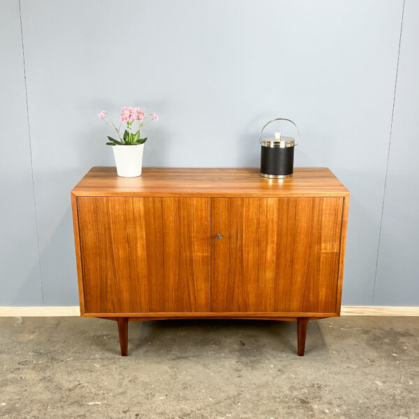 Kleines Sideboard Teak 60er Jahre Mid-century Modern Design Style Retro Furniture