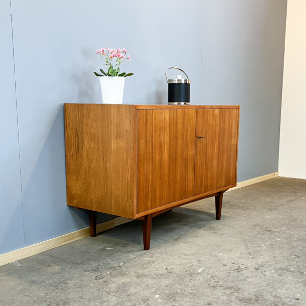 Kleines Sideboard Teak 60er Jahre Mid-century Modern Design Style Retro Furniture