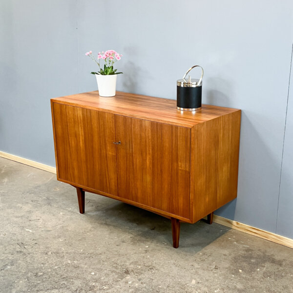 Kleines Sideboard Teak 60er Jahre Mid-century Modern Design Style Retro Furniture
