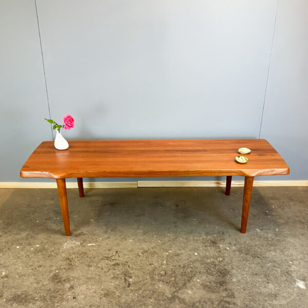 Gr. Couchtisch Von John Bone Fuer Mikael Laursen Teak 60er Jahre Mid-century Modern Design Style Retro Furniture