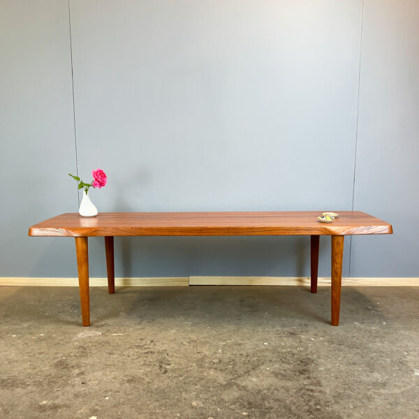 Gr. Couchtisch Von John Bone Fuer Mikael Laursen Teak 60er Jahre Mid-century Modern Design Style Retro Furniture