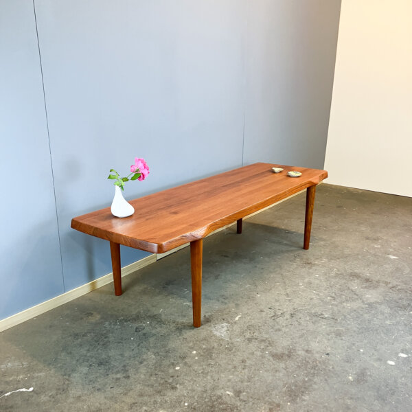 Gr. Couchtisch Von John Bone Fuer Mikael Laursen Teak 60er Jahre Mid-century Modern Design Style Retro Furniture