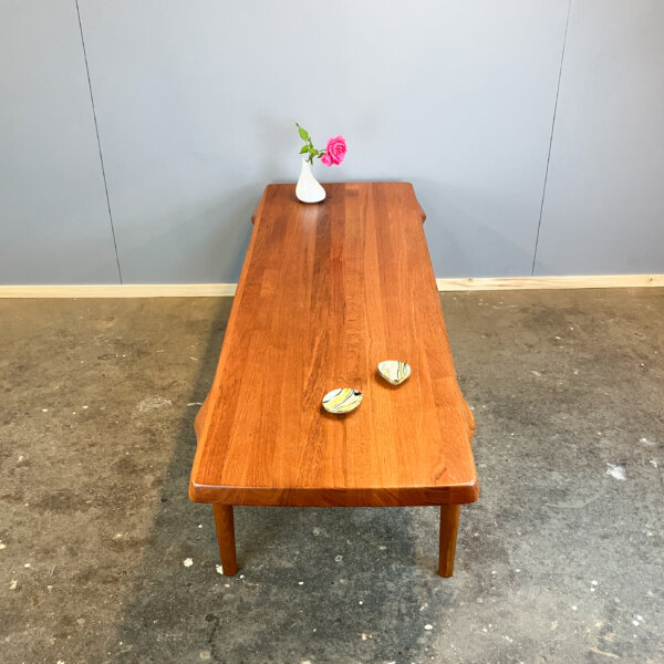 Gr. Couchtisch Von John Bone Fuer Mikael Laursen Teak 60er Jahre Mid-century Modern Design Style Retro Furniture