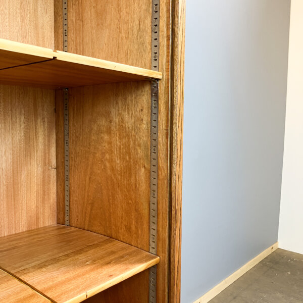 Rolladenschrank Eiche 50er Jahre Mid-century Modern Design Style Retro Furniture