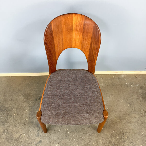 4 Esszimmerstuehle  Ole  Von Koefoeds Hornslet Mobelfabrik Teak 60er Jahre Mid-century Modern Design Style Retro Furniture