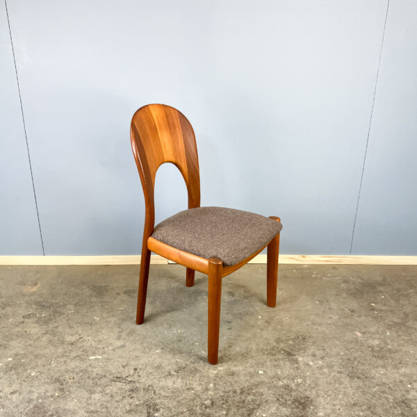 4 Esszimmerstuehle  Ole  Von Koefoeds Hornslet Mobelfabrik Teak 60er Jahre Mid-century Modern Design Style Retro Furniture