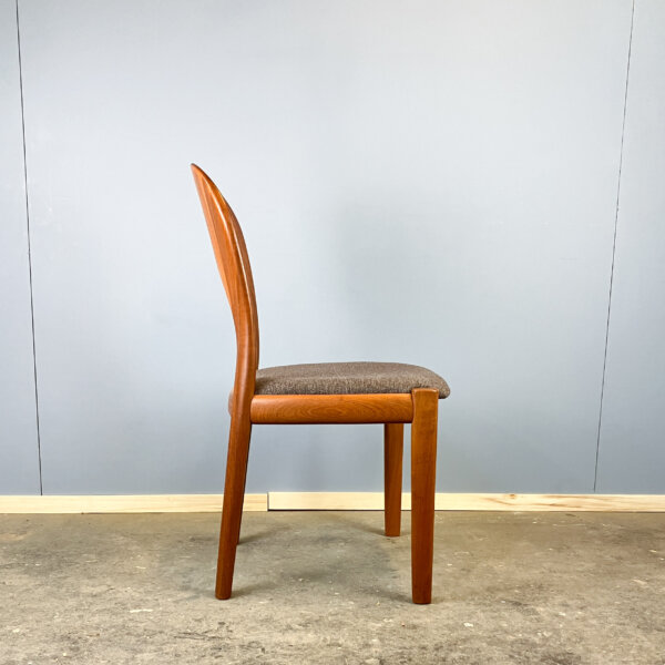 4 Esszimmerstuehle  Ole  Von Koefoeds Hornslet Mobelfabrik Teak 60er Jahre Mid-century Modern Design Style Retro Furniture