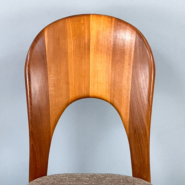 4 Esszimmerstuehle  Ole  Von Koefoeds Hornslet Mobelfabrik Teak 60er Jahre Mid-century Modern Design Style Retro Furniture