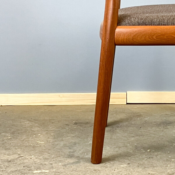 4 Esszimmerstuehle  Ole  Von Koefoeds Hornslet Mobelfabrik Teak 60er Jahre Mid-century Modern Design Style Retro Furniture