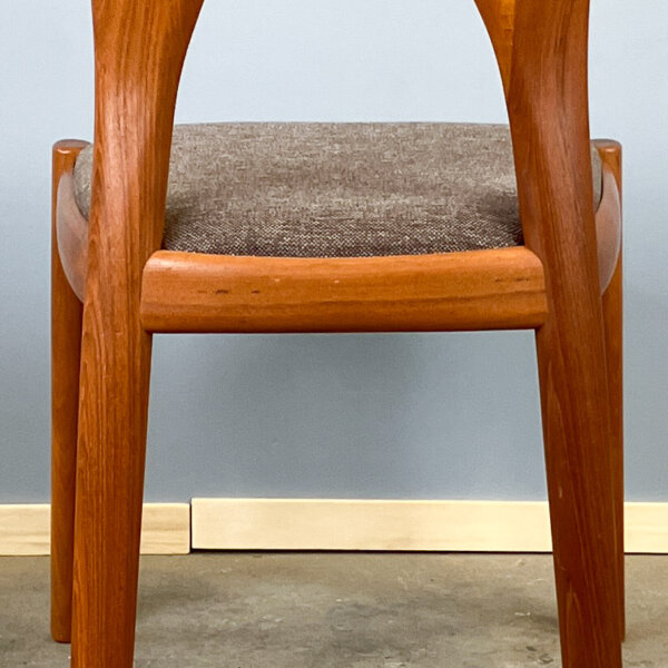 4 Esszimmerstuehle  Ole  Von Koefoeds Hornslet Mobelfabrik Teak 60er Jahre Mid-century Modern Design Style Retro Furniture