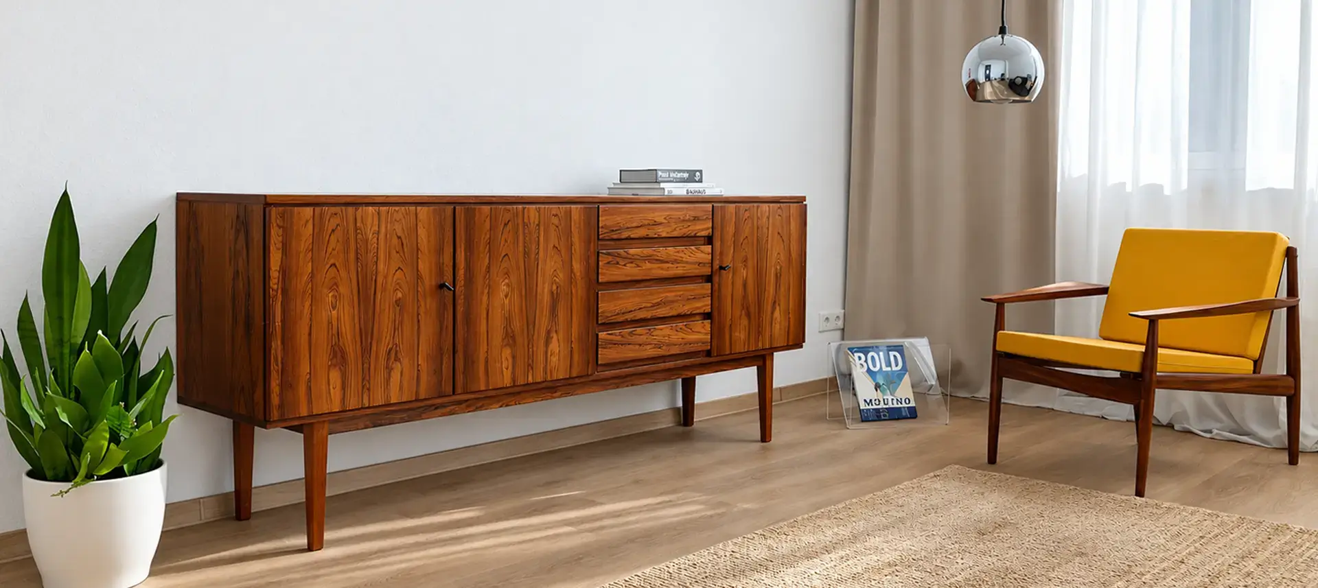 Living Your Style Hero Mid-century Modern Design Style Retro Furniture